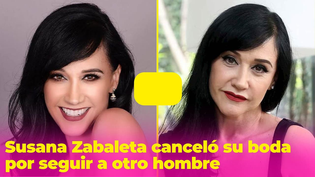 Susana Zabaleta canceló su boda por seguir a otro hombre: su padre casi la deshereda