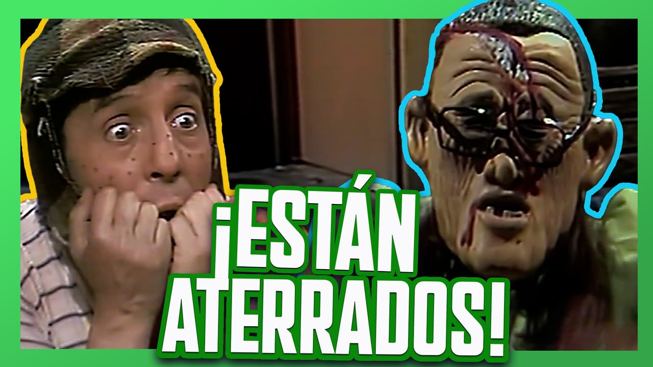 La Chilindrina asusta al Chavo con un programa de terror