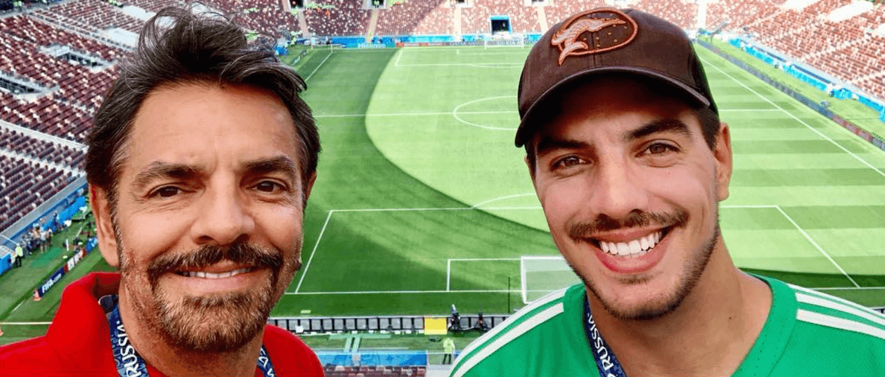 Eugenio y Vadhir Derbez visitan a la Selección Nacional