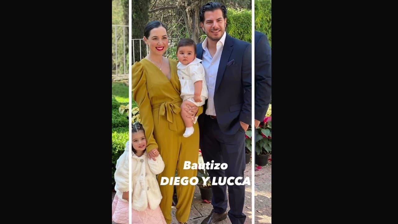 A través de su cuenta oficial de Instagram, la actriz de Soy Tu Dueña indicó que aunque quería esperar a que acabara la pandemia, se dieron cuenta que esa situación tardará al menos un año más y decidieron hacer una reunión junto a su hermano Julián, quien también bautizó a su hijo Lucca.