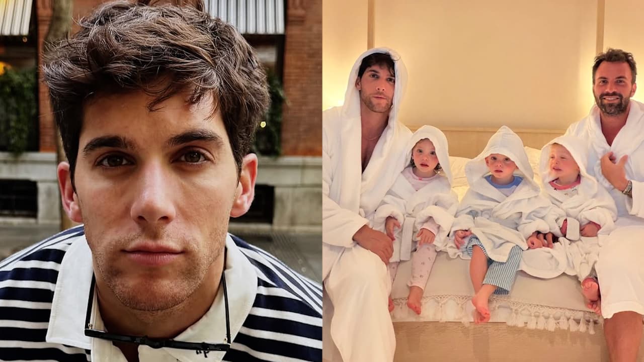 Actor de ‘El Señor de los Cielos’ se va con su novio e hijos trillizos a la playa a festejar su ‘cumple’ 