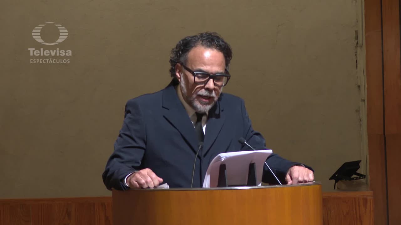 Alejandro González Iñárritu hace historia al entrar al Colegio Nacional