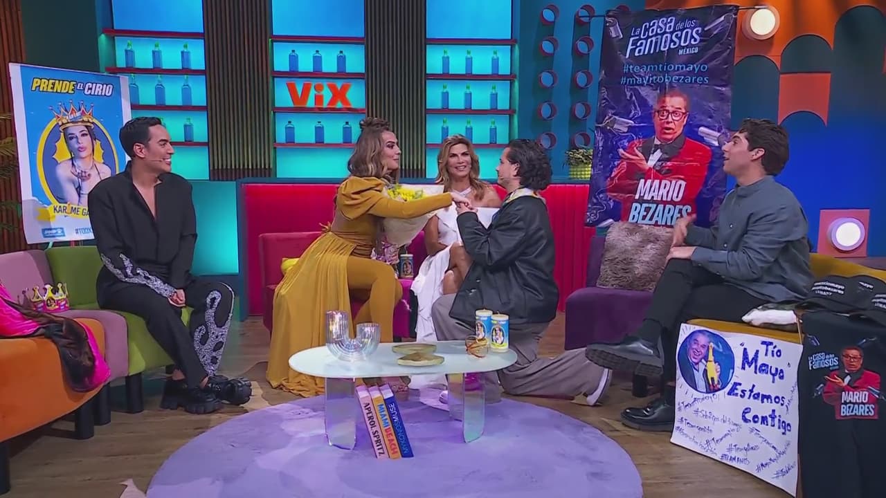 Hijo de Mario Bezares invita a salir a Cecilia Galliano en pleno programa