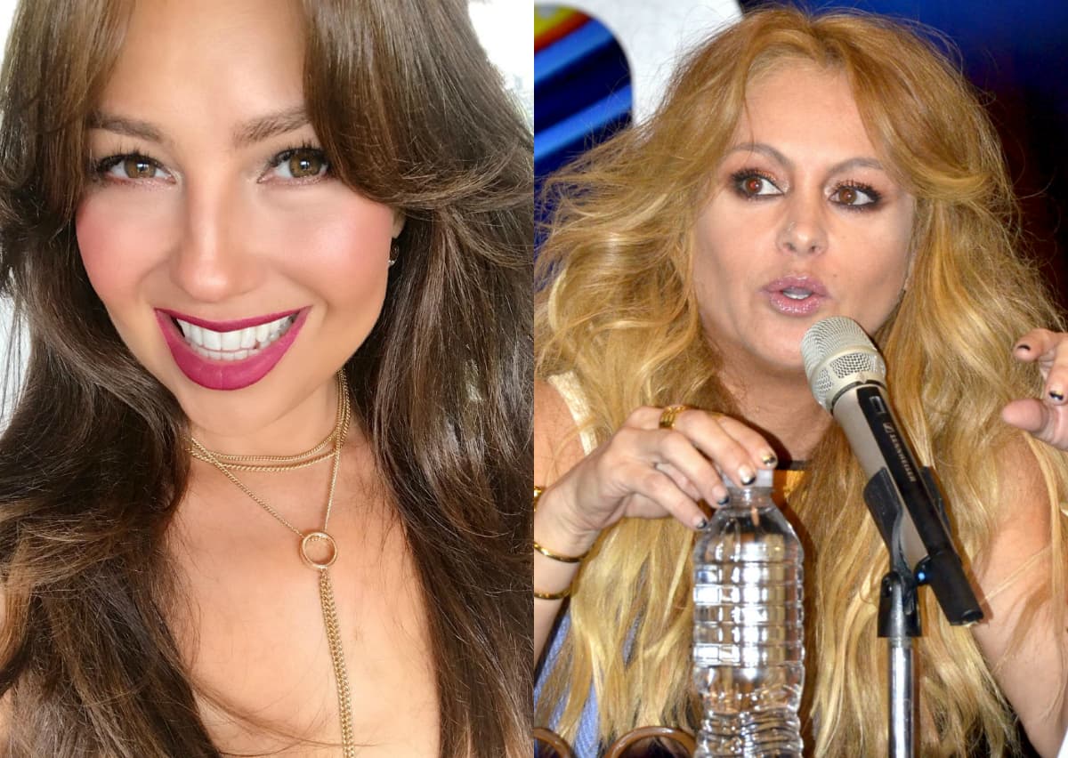 Paulina Rubio y Thalía reviven vieja rivalidad