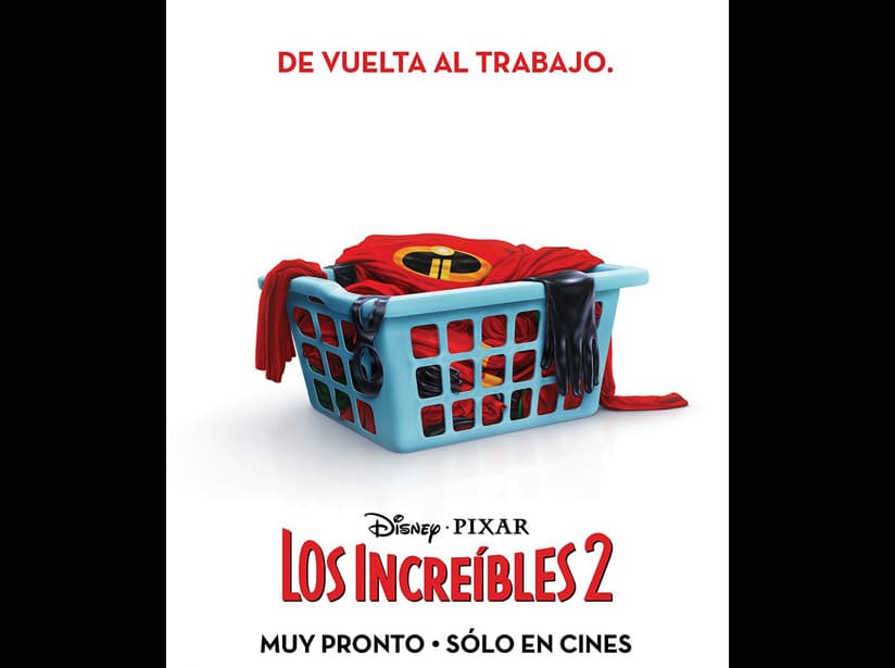 Presentan nuevos pósters de 'Los Increíbles 2'