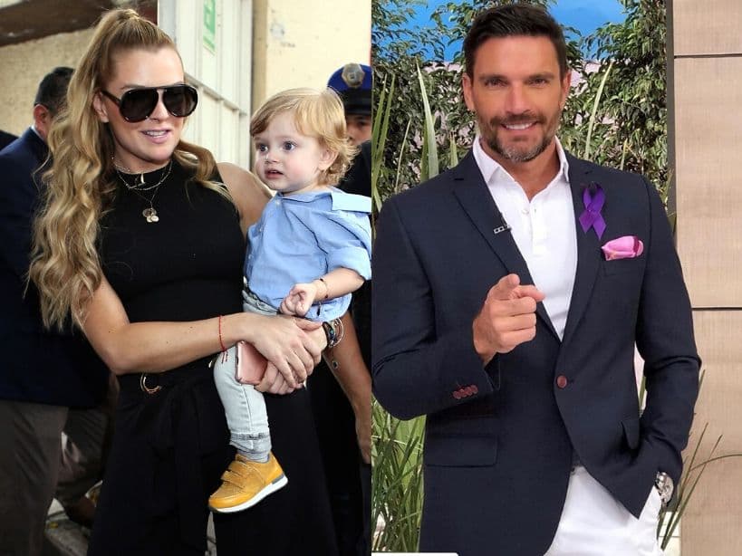 Marjorie de Sousa aparece en bikini mientras Julián Gil exhibe pleito por patria potestad de Matías