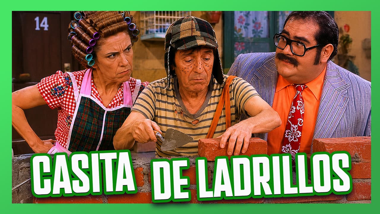 El Chavo juega con ladrillos