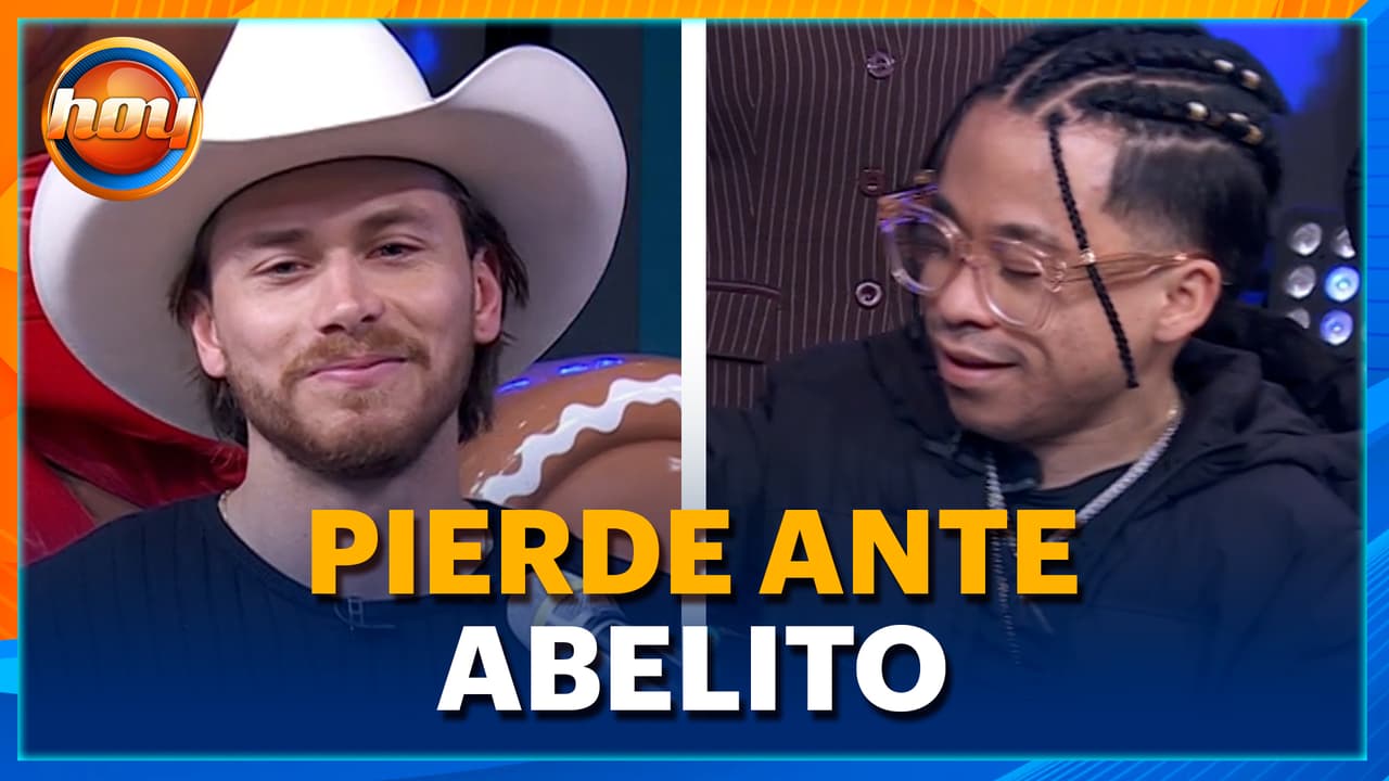 Aldo pierde épicamente en el juego 'Ni sí ni no'