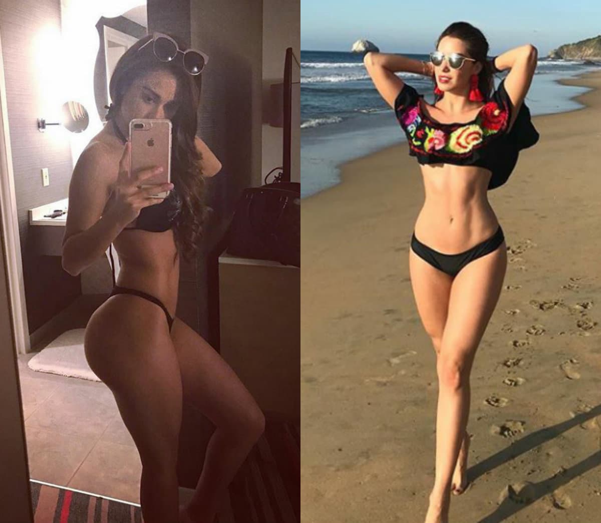 Andrea Escalona muestra en redes sociales que le fascina pasar horas en el gimnasio.