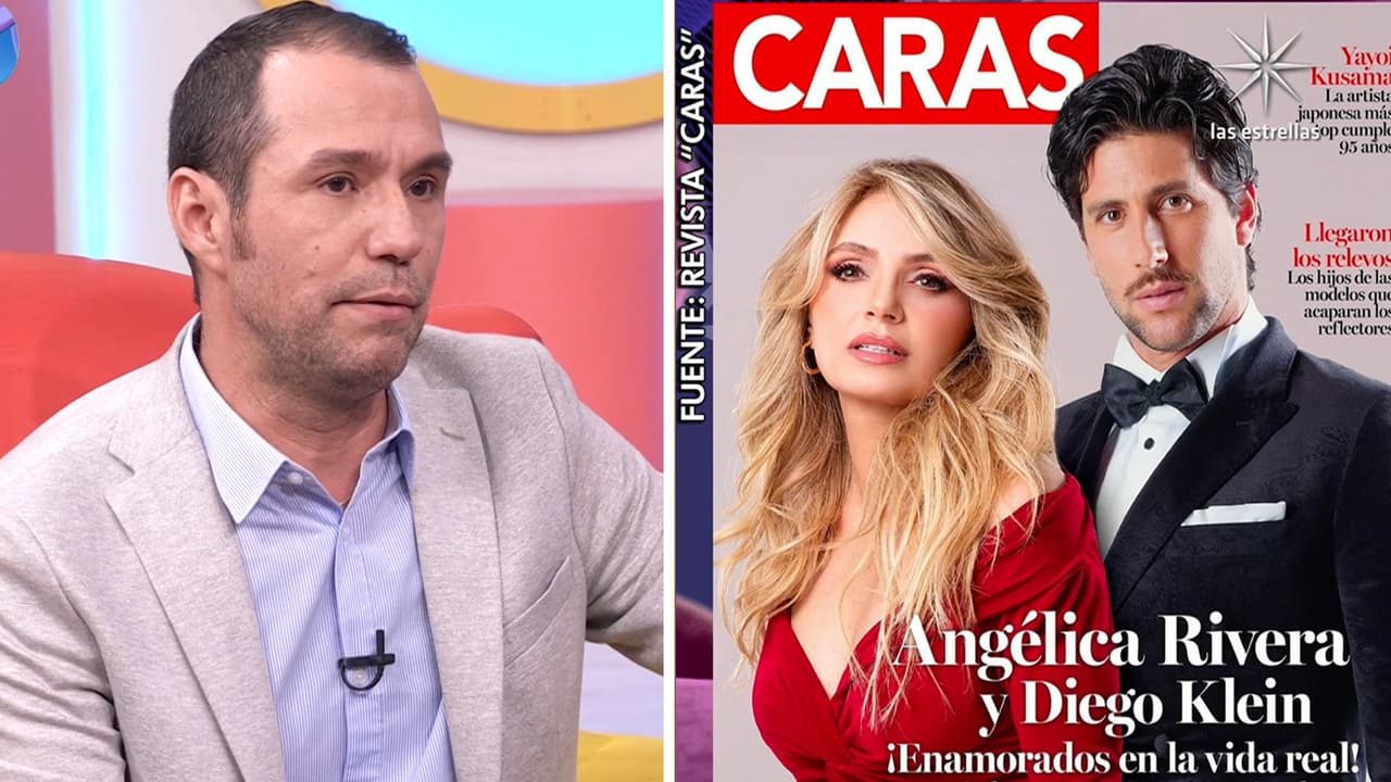 Miembro de 'Caras' habla sobre los rumores de relación entre Angélica Rivera y Diego Klein