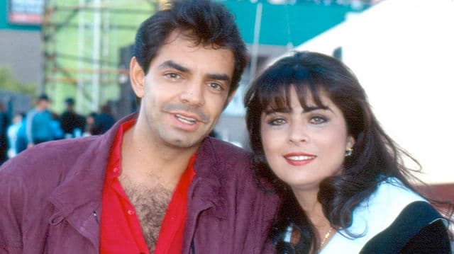 1992: Victoria Ruffo y Eugenio Derbez.