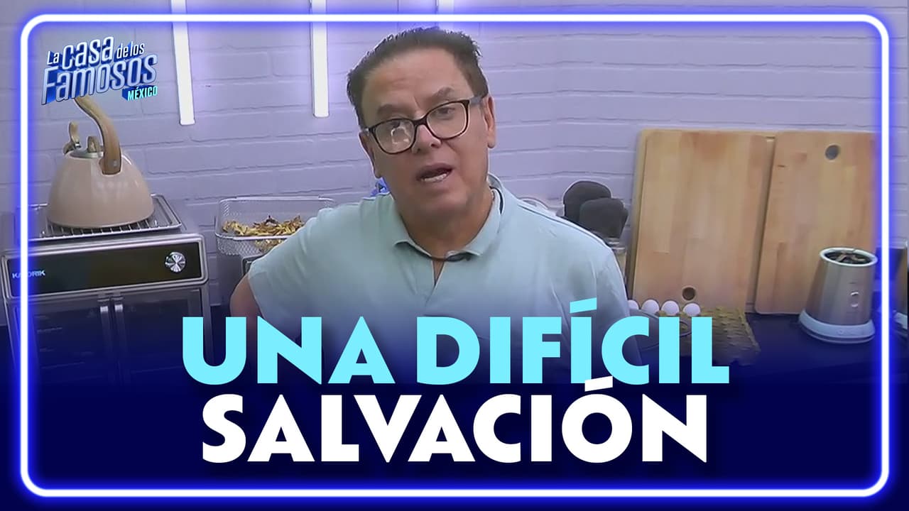Mario ve difícil conseguir la salvación y pide votos del público