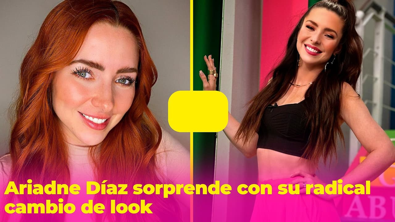 Ariadne Díaz lo volvió a hacer: le dijo adiós al cabello castaño y cambió de look por "gusto y trabajo"