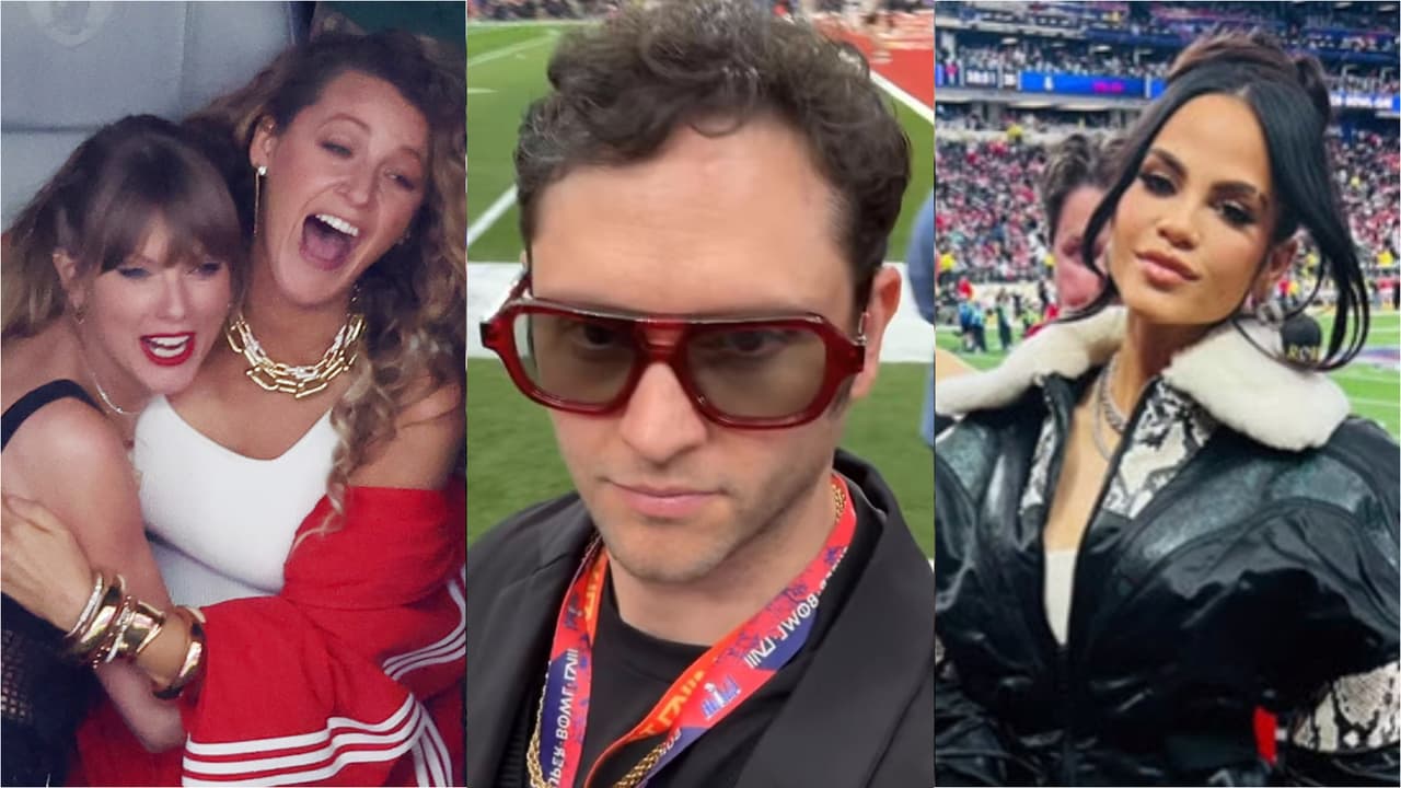 Desde Taylor Swift hasta Natti Natasha y Uckermann: famosos en el Super Bowl 2024