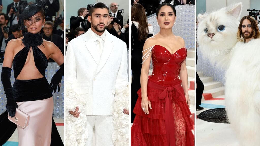 Met Gala 2023: JLo, Salma Hayek, Bad Bunny y otros looks espectaculares de la alfombra roja