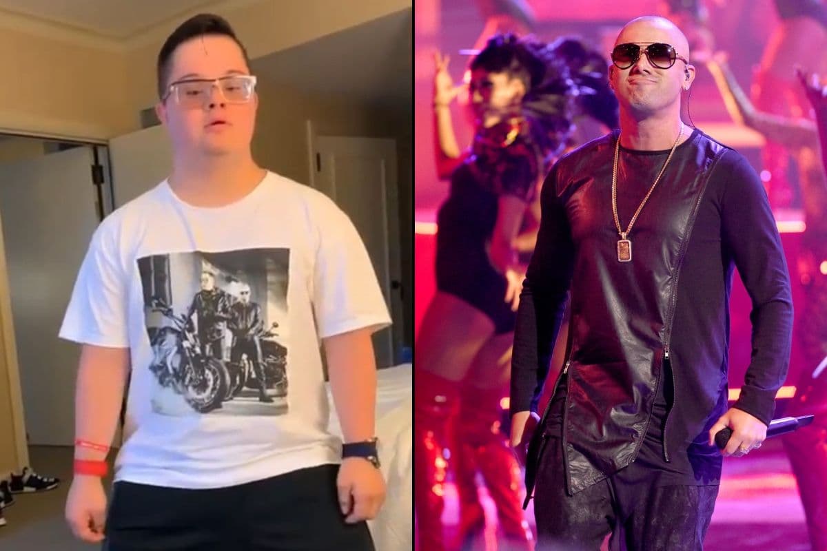 Wisin comparte conmovedor video de un fan con síndrome de Down