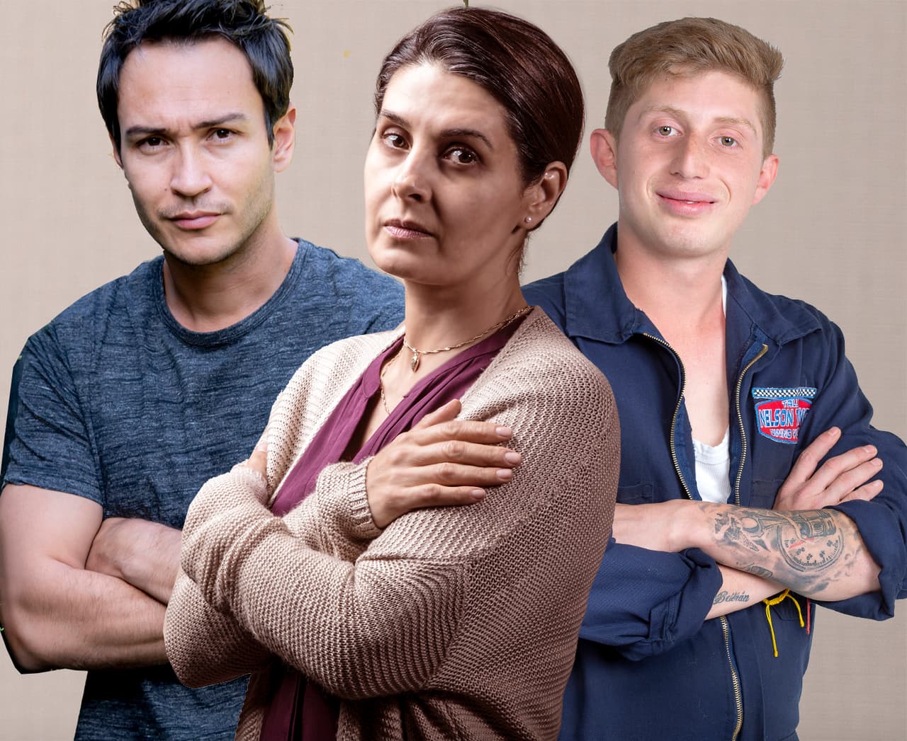 Te damos un recuento de las radicales transformaciones que se han tenido los 'Vecinos' para actuar en telenovelas o programas unitarios.