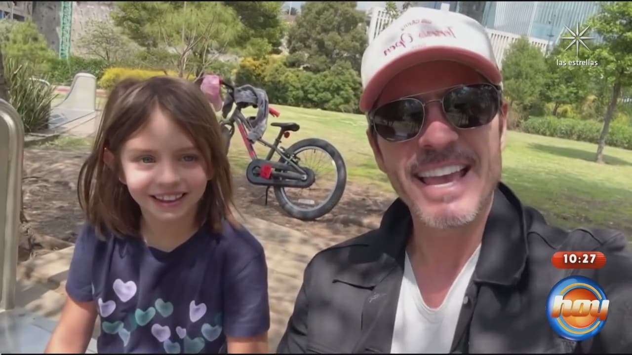 Publican en Hoy videos de Mauricio Ochmann con hija de Aislinn Derbez tras señalamientos: así se ven