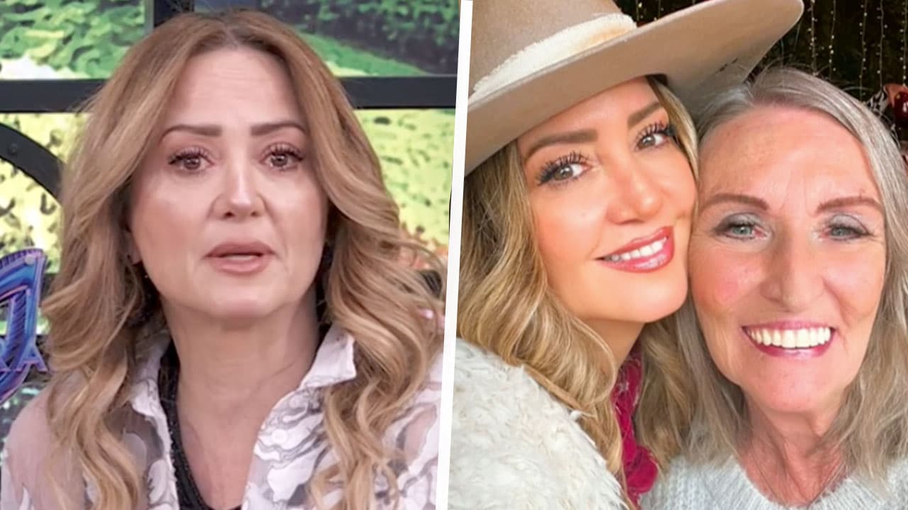 Entre lágrimas, Andrea Legarreta lamenta el fallecimiento de Myra Milaszenko, madre de Erik Rubín
