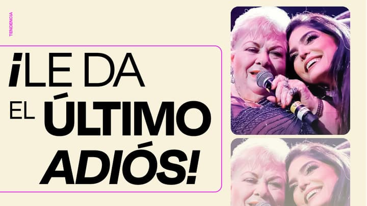 Ana Bárbara, al borde del llanto le da el último adiós a Paquita la del Barrio