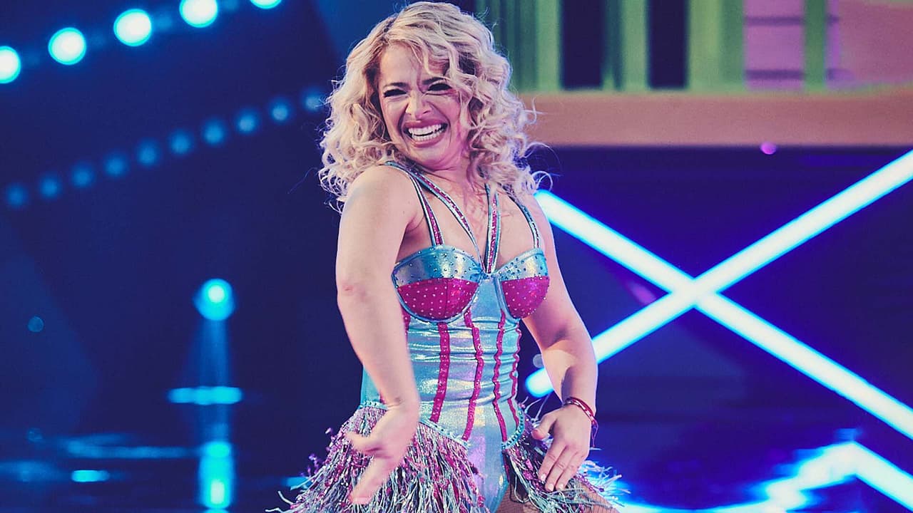 Sandra Itzel tiene notable mejoría en su técnica en la pista de Mira Quién Baila ¡La Revancha!