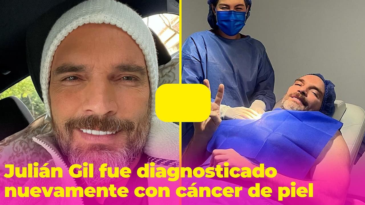 Así ha sido la lucha de Julián Gil contra el cáncer: el actor de nuevo fue diagnosticado con la enfermedad