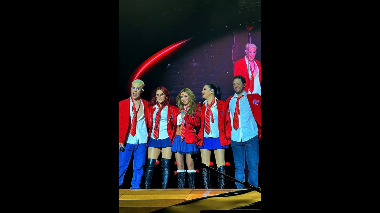 RBD en la gira que dio en 2023