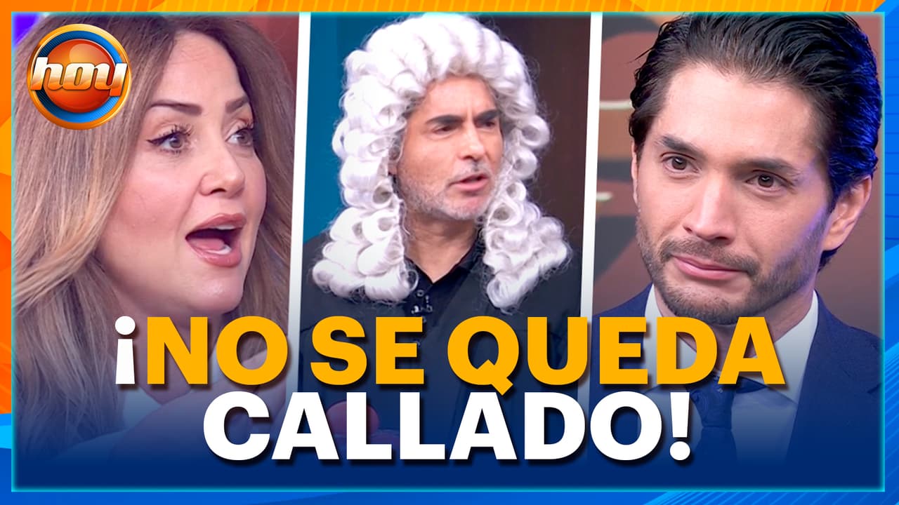 ‘Sebastián Peñalosa’ da la cara y se DEFIENDE con fuerza en el Juicio de las telenovelas