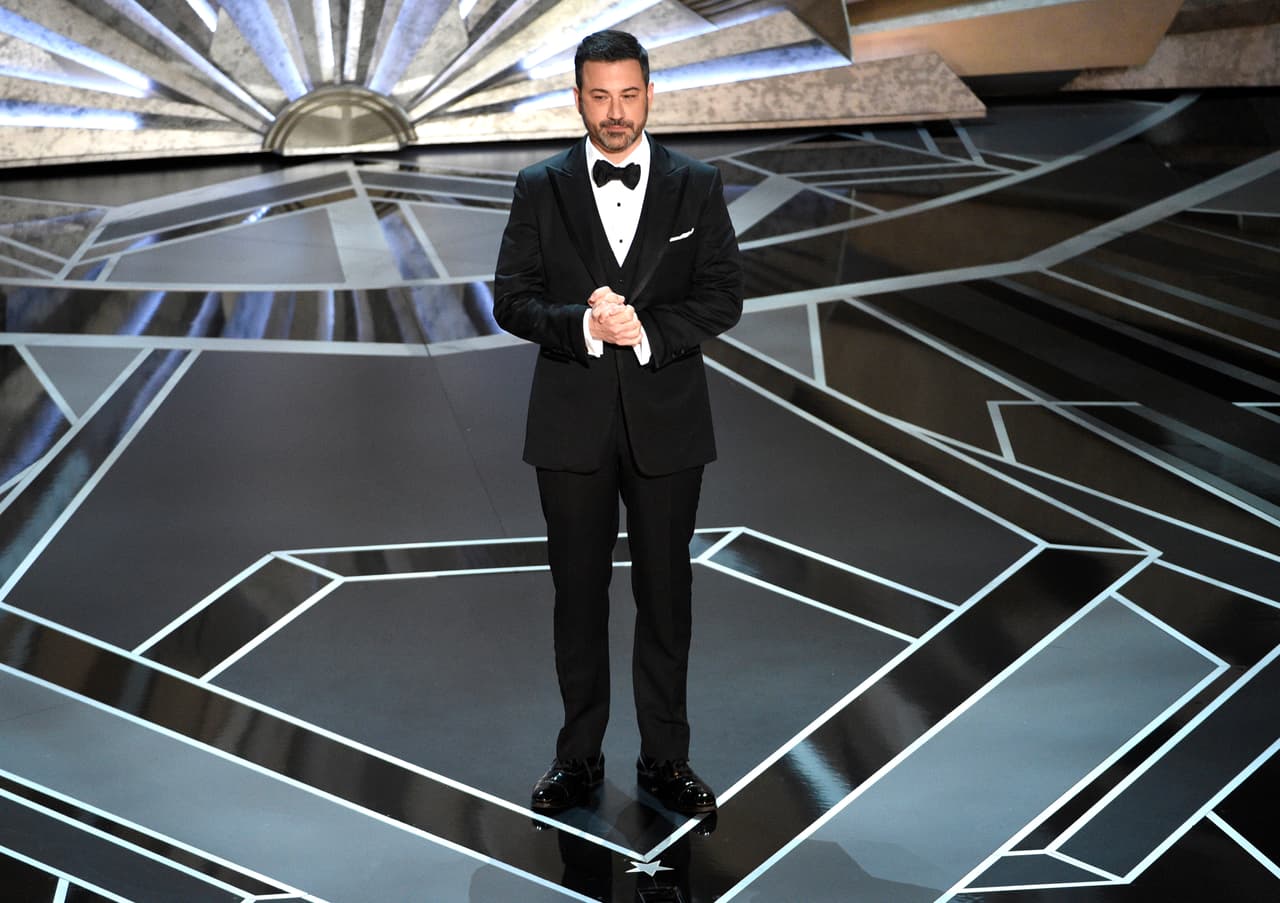 Jimmy Kimmel fue el anfitrión de los Premios Óscar 2018 y bromeó con los asistentes a la entrega.