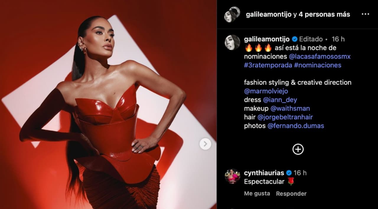 Galilea Montijo La Casa de Los Famosos México 2025.
