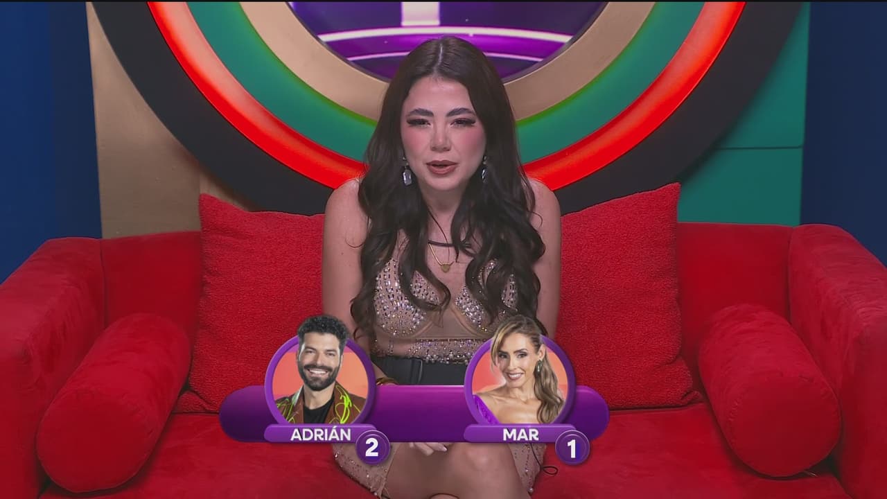 Mariana Botas reparte sus puntos en el confesionario