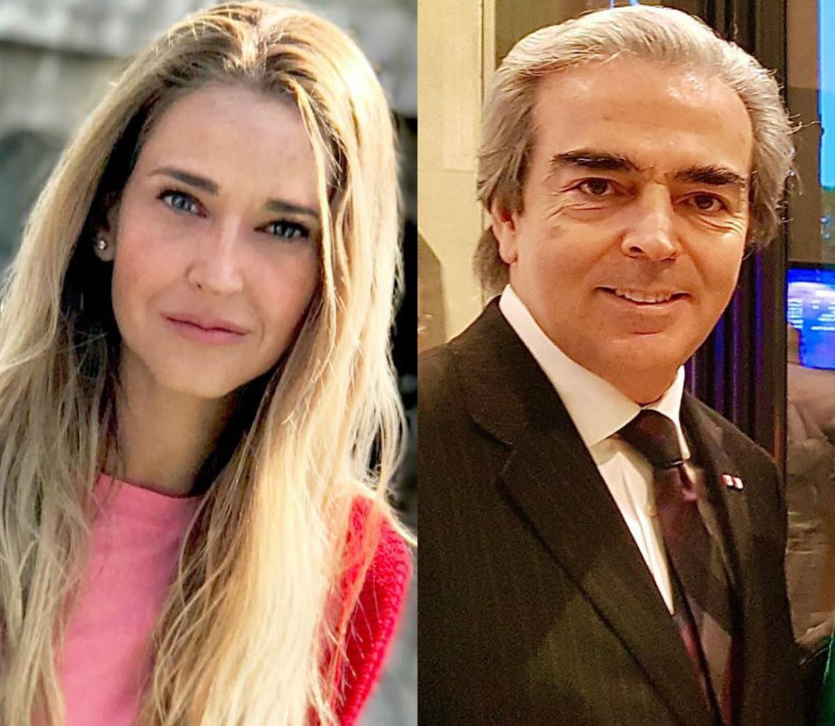 De acuerdo con Andrea Legarreta y con la propia hija del economista, Lorenzo Lazo se dio una nueva oportunidad en el amor con Lourdes Peláez.