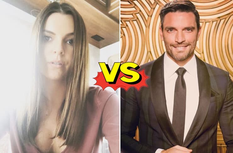 Marjorie de Sousa dice a Julián Gil: ‘renuncio a tu pensión’ y ¡él responde!
