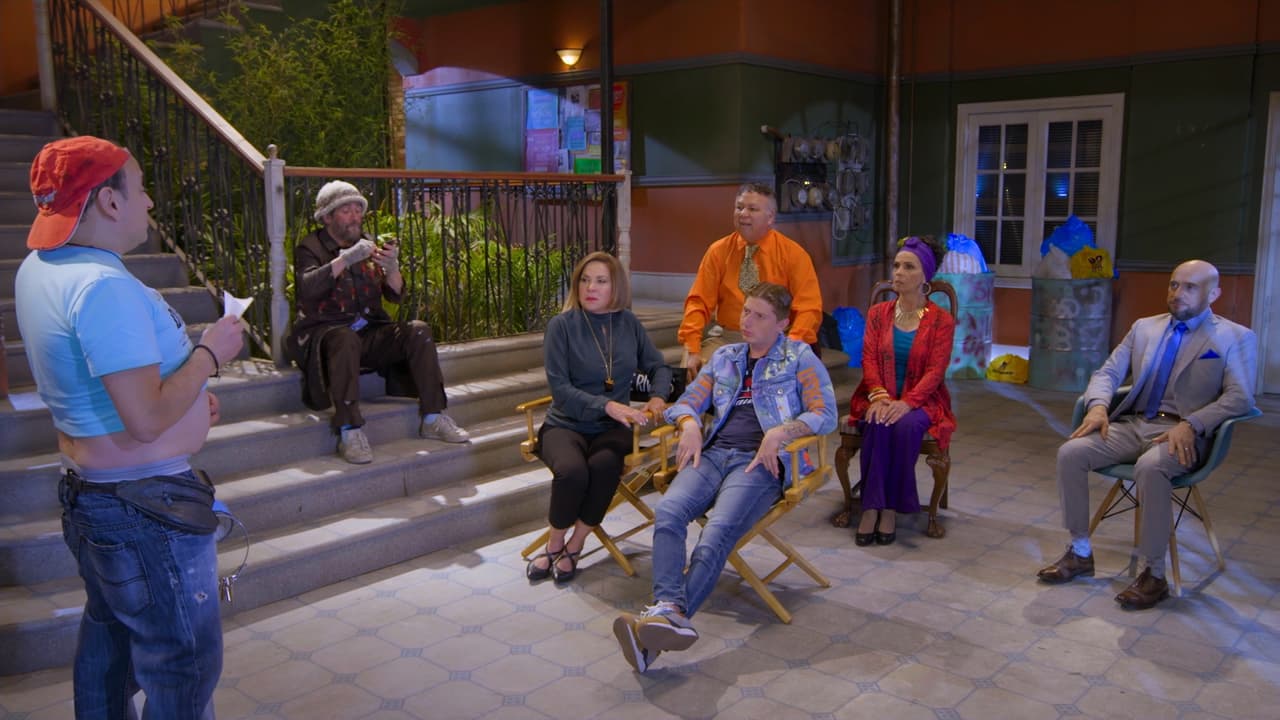 Los vecinos hicieron una junta para platicar sobre el mega corte de agua que tendrían. Luis trata de concientizar a sus compañeros para que ahorren lo más que se pueda, ya que en el edificio solo cuentan con una cisterna llena y tres tinacos para poder lidiar con el desabasto por una semana.