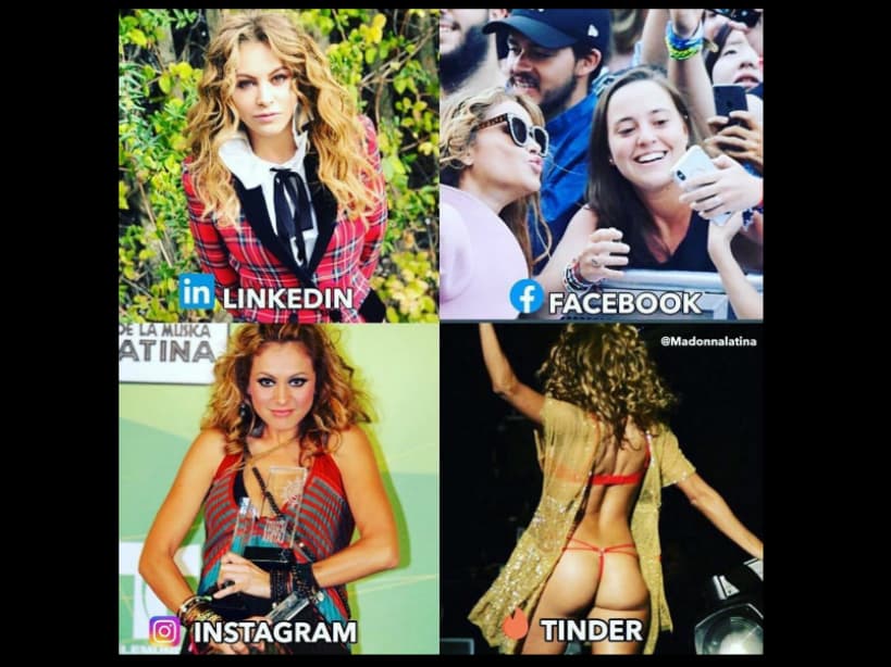 Paulina Rubio desató la risa de famosos como Miguel Bosé, quien no podía creer que la llamada ‘Chica Dorada’ haya puesto una imagen en poca ropa.