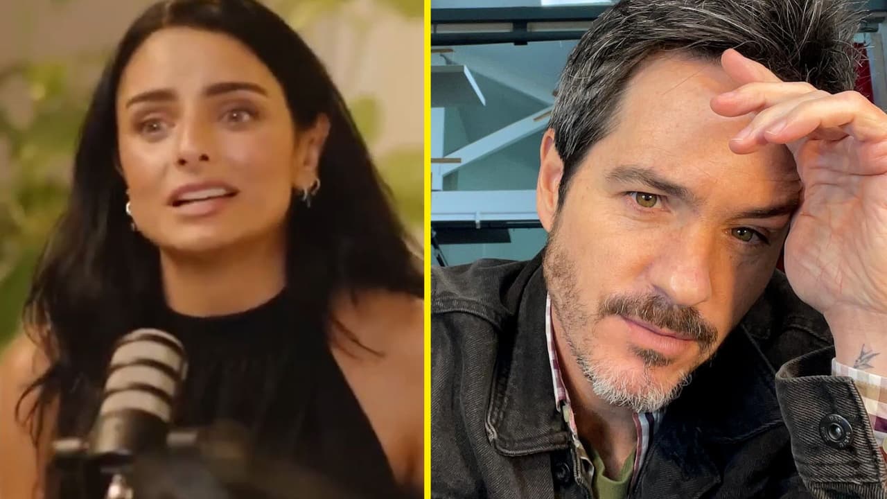 Aislinn Derbez llora con Mauricio Ochmann tras su reencuentro en España: esto pasó