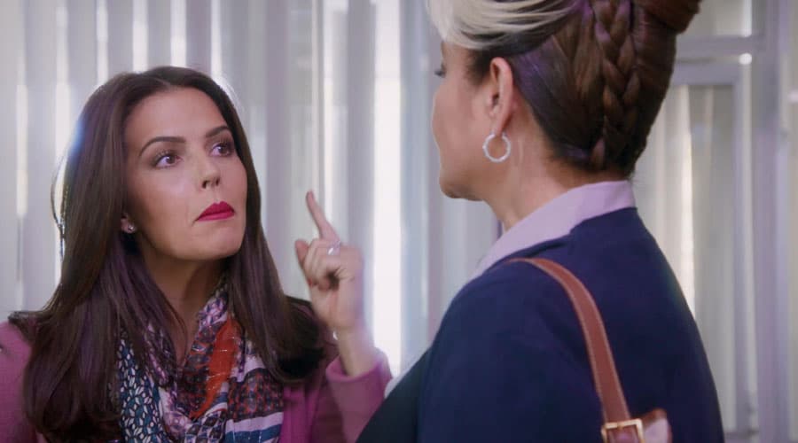 ¡Agarrón! Isabel se enfrentó con Amparo