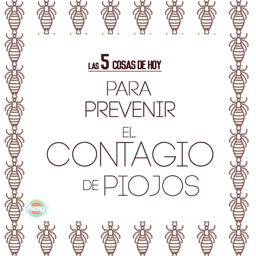 Checa cómo prevenir los piojos