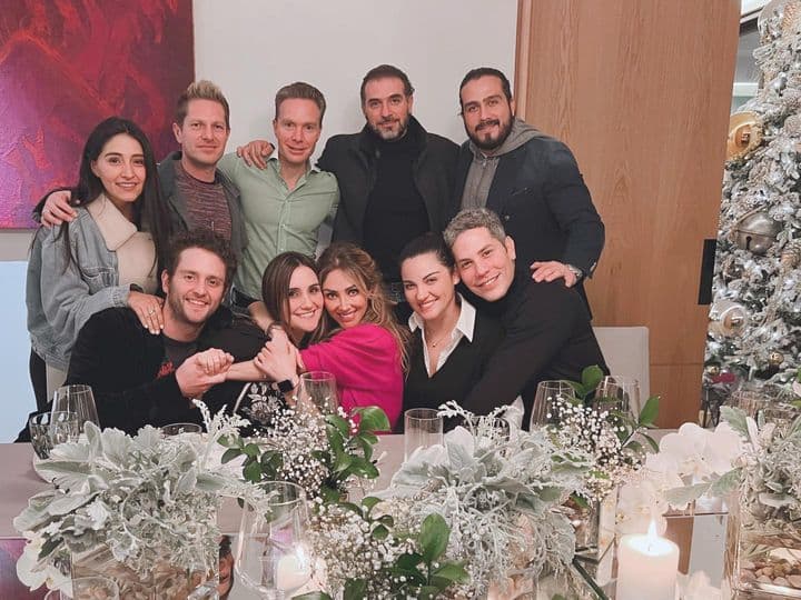 El único que faltó en la foto del recuerdo de su reencuentro fue Alfonso Herrera.