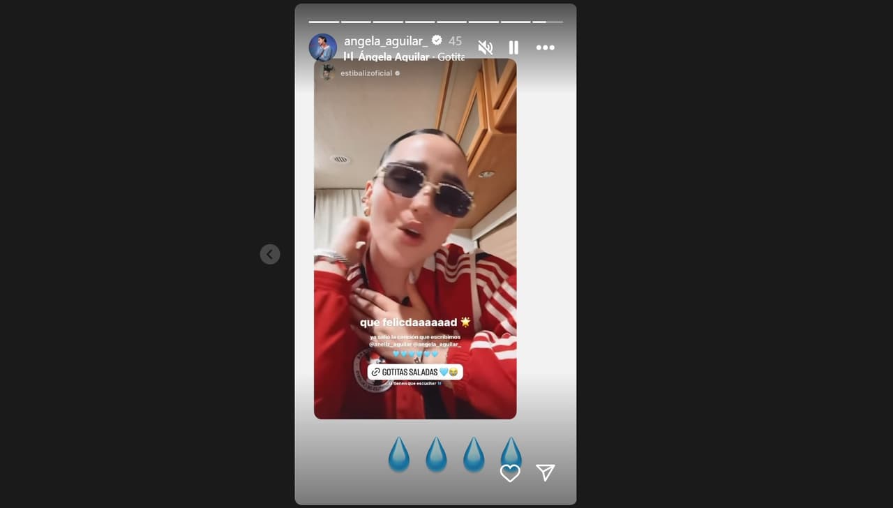 Exnovia de Nodal publica video dedicado a Ángela Aguilar pese a polémica