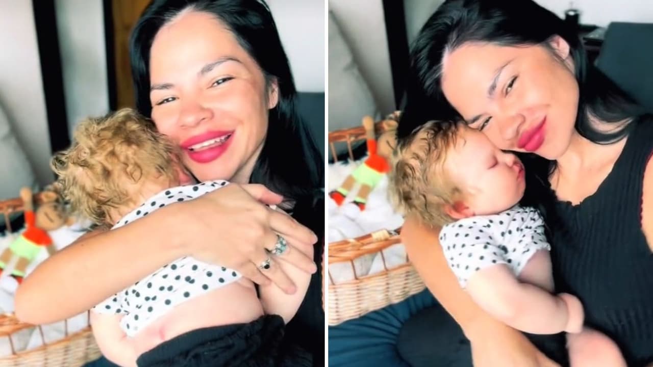 Mujer hace una réplica de su hija de 2 años en muñeca y desata pánico en redes
