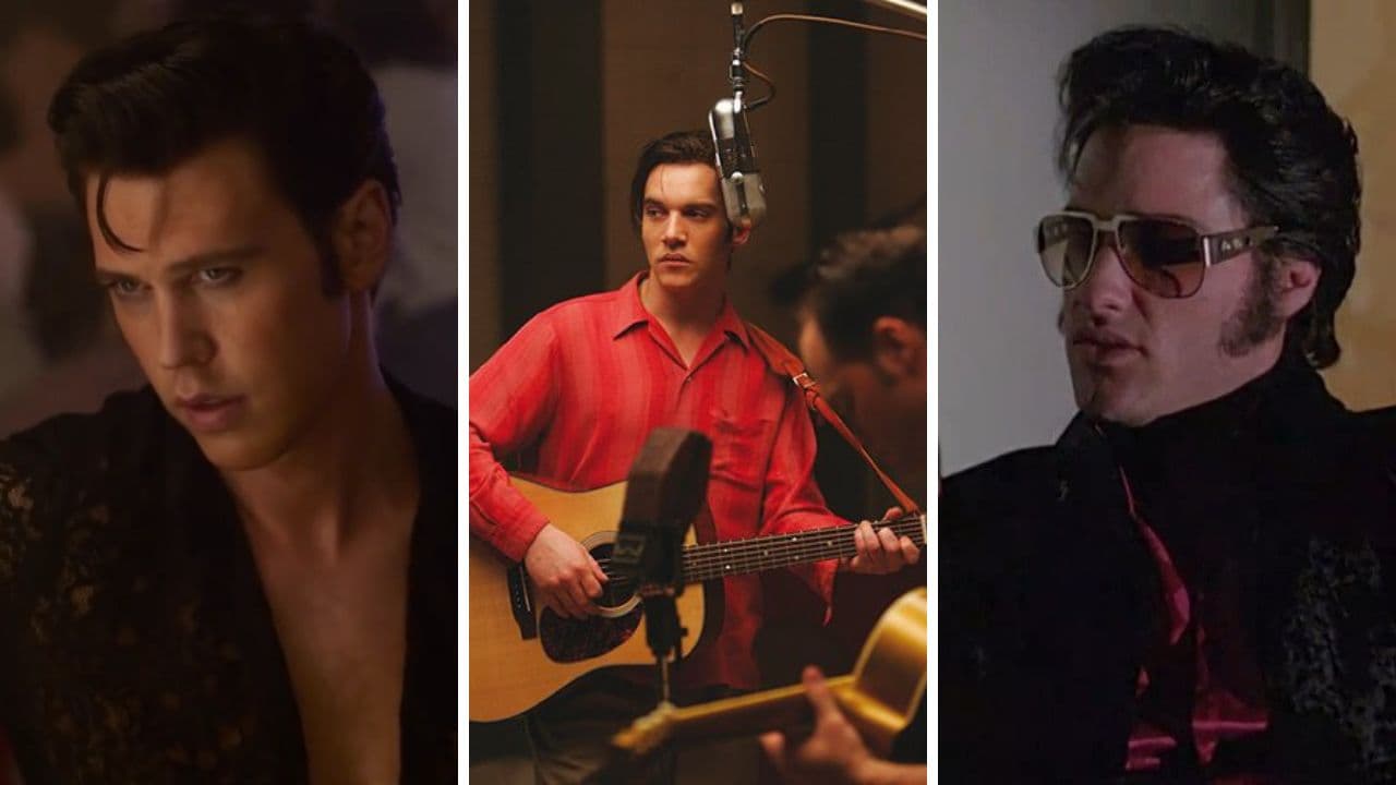 Austin Butler y otros actores que han interpretado a Elvis en pantalla