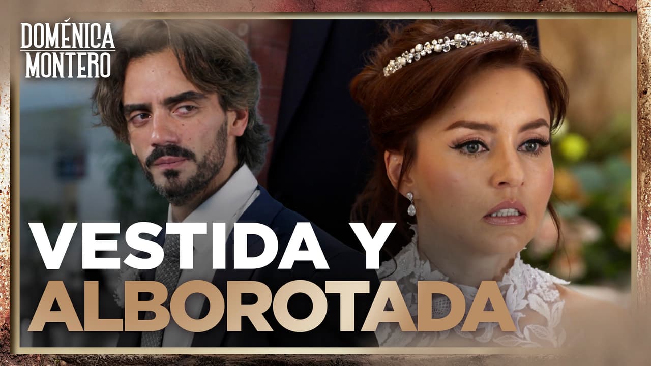 Max deja a Doménica plantada en el altar