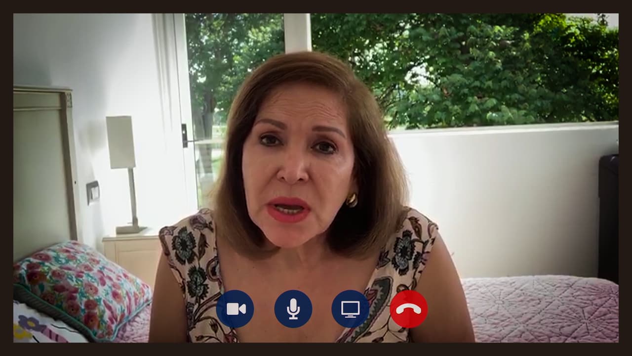 'Doña Lorena' tuvo que irse a cuidar unos días a su padre, ya que la muchacha del aseo se fue durante la cuarentena.