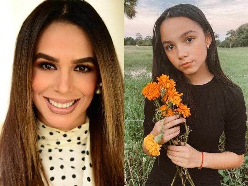 La similitud física entre la exTimbiriche y Karla Gaytán salió a la luz gracias a una publicación que la actriz realizó en una historia de su cuenta oficial de Instagram, donde aplaudió el talento musical de su sobrina.