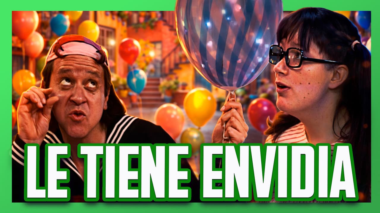 La Chilindrina compite con Quico por sus globos