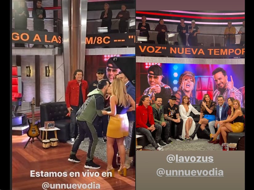 Luis Fonsi y Adamari López protagonizan reencuentro