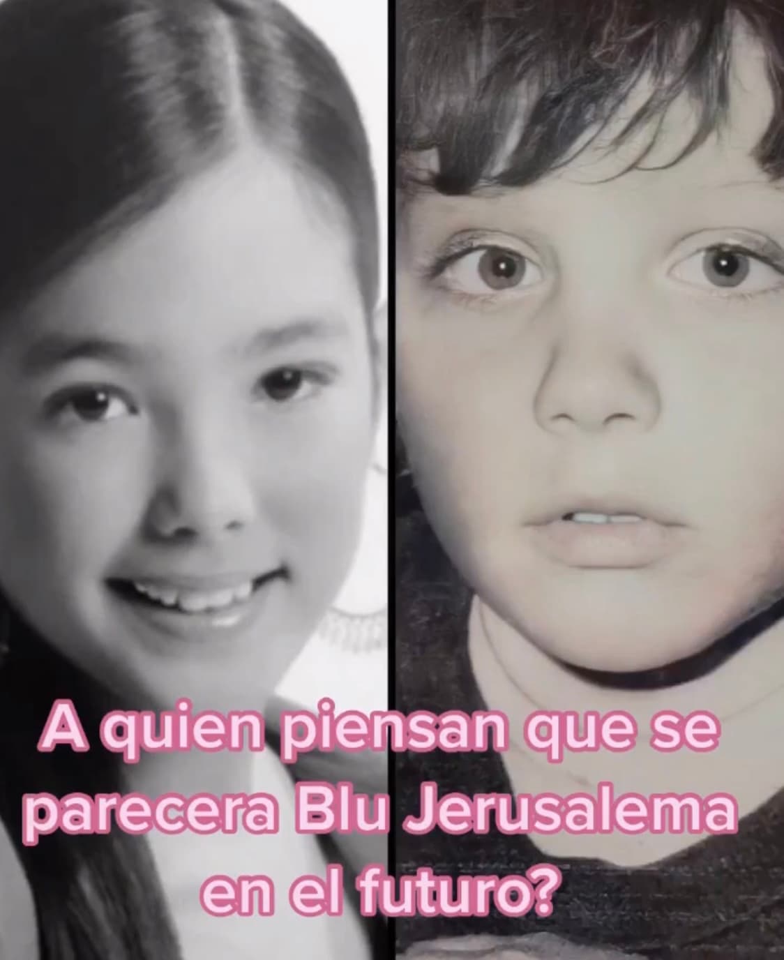 Y, aunque ni el empresario ni su prometida han mostrado el rostro de su pequeña hija, la tarde de este viernes 4 de diciembre, Viacchi utilizó su cuenta de Instagram para compartir un video en el que aparece con Fonseca, mostrando una foto de ambos cuando eran niños para preguntar a sus seguidores "¿A quién piensan que se parecerá Blu Jerusalema en el futuro?".