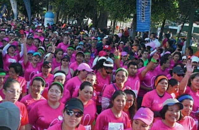 Carrera caminata mixta contra el cáncer de mama 2017 ¡participa!