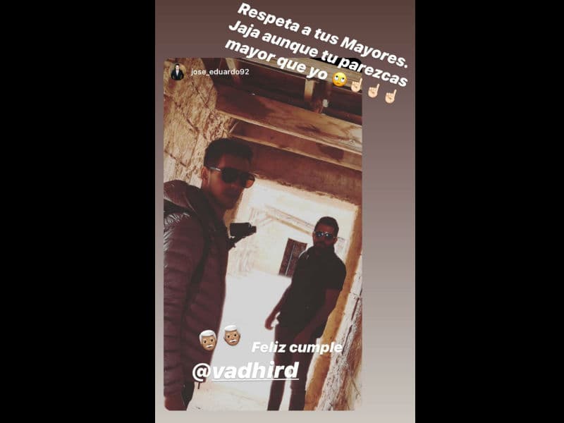 Vadhir Derbez se burló de la felicitación que le envió José Eduardo